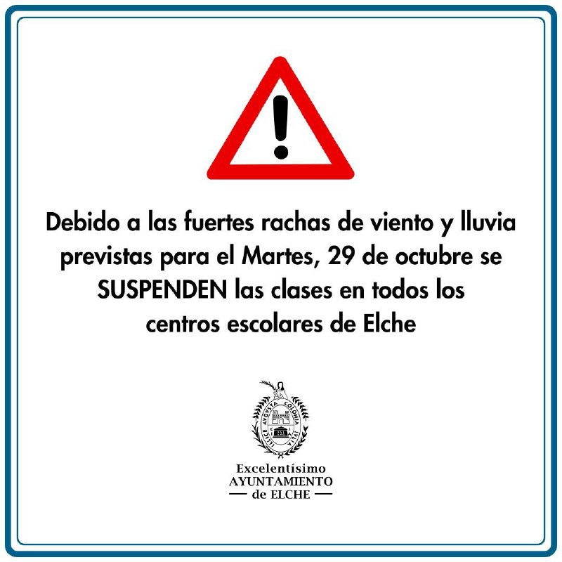 ***📣*** Ante la situación de alerta …