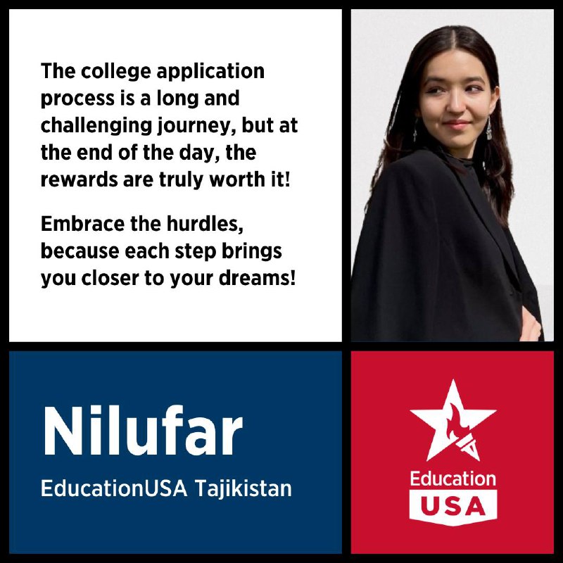 “The college application process is a …