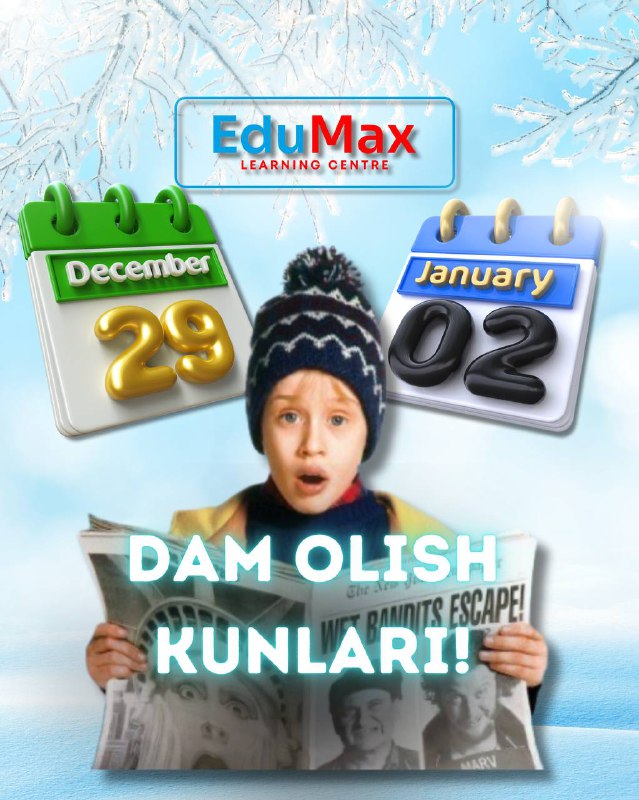 ***🎄*** **Edumax sizga yangi yilning eng …