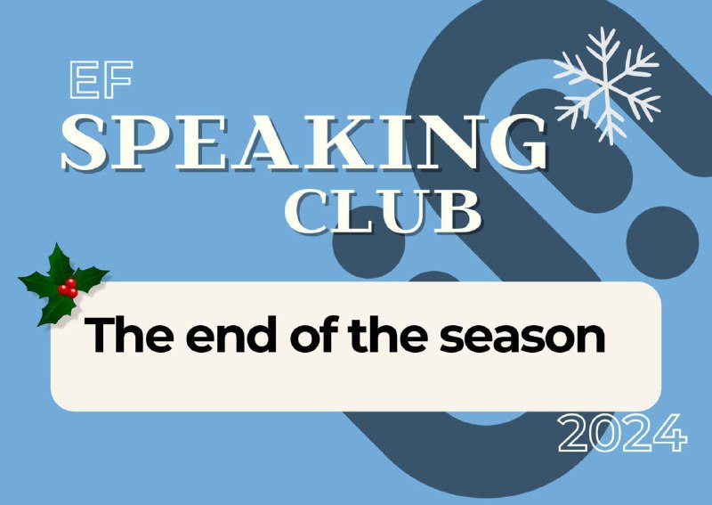 ***🌟*** Hey EF Speaking Club Fam! …