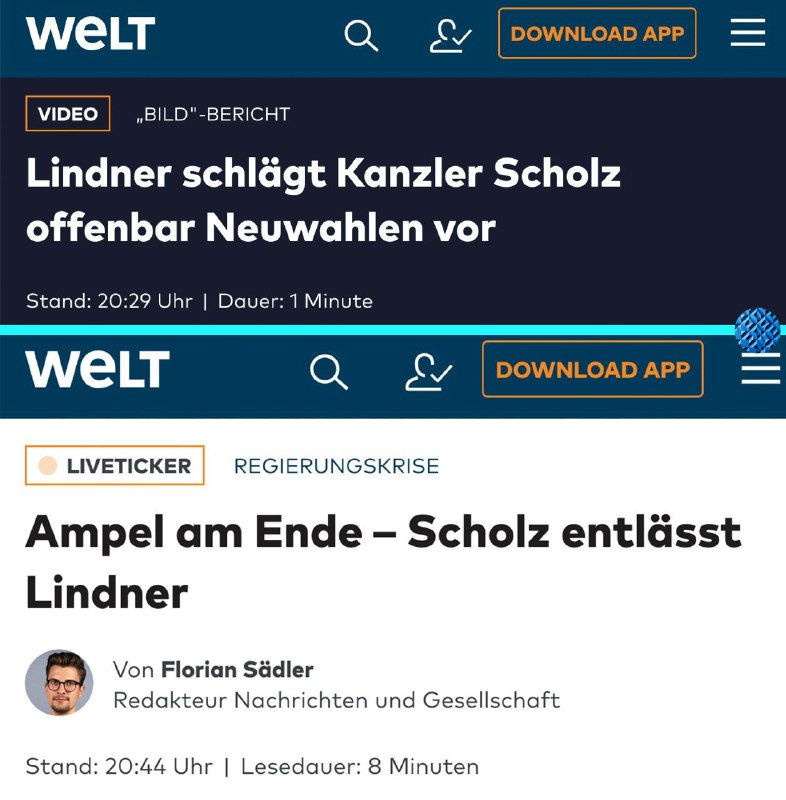 So schnell kann es gehen!