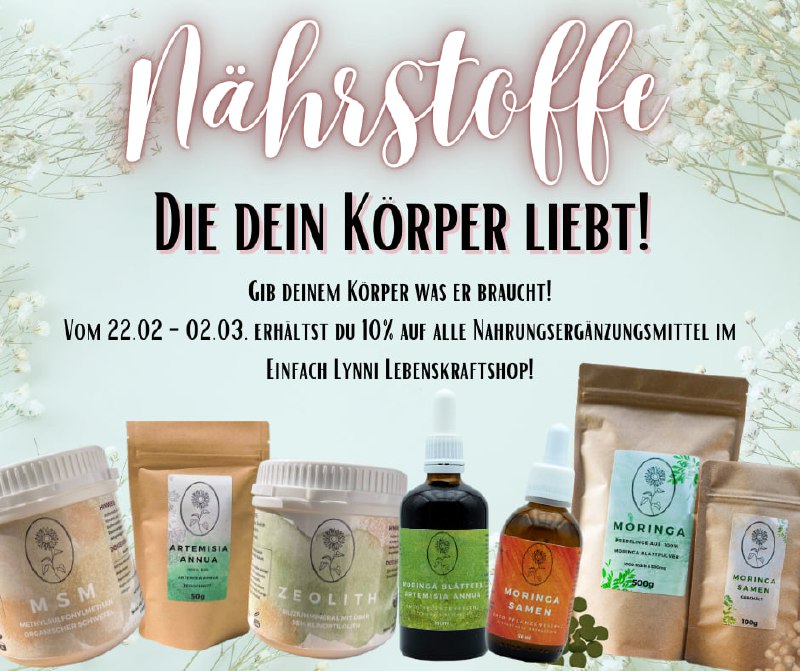 ***🛍*** **RABATTAKTION - NÄHRSTOFFE DIE DEIN …
