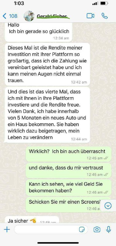 ICH BIN AKTIV FÜR DIE, DIE …