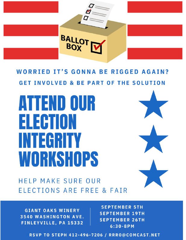 Election Integrity in Washington County PA