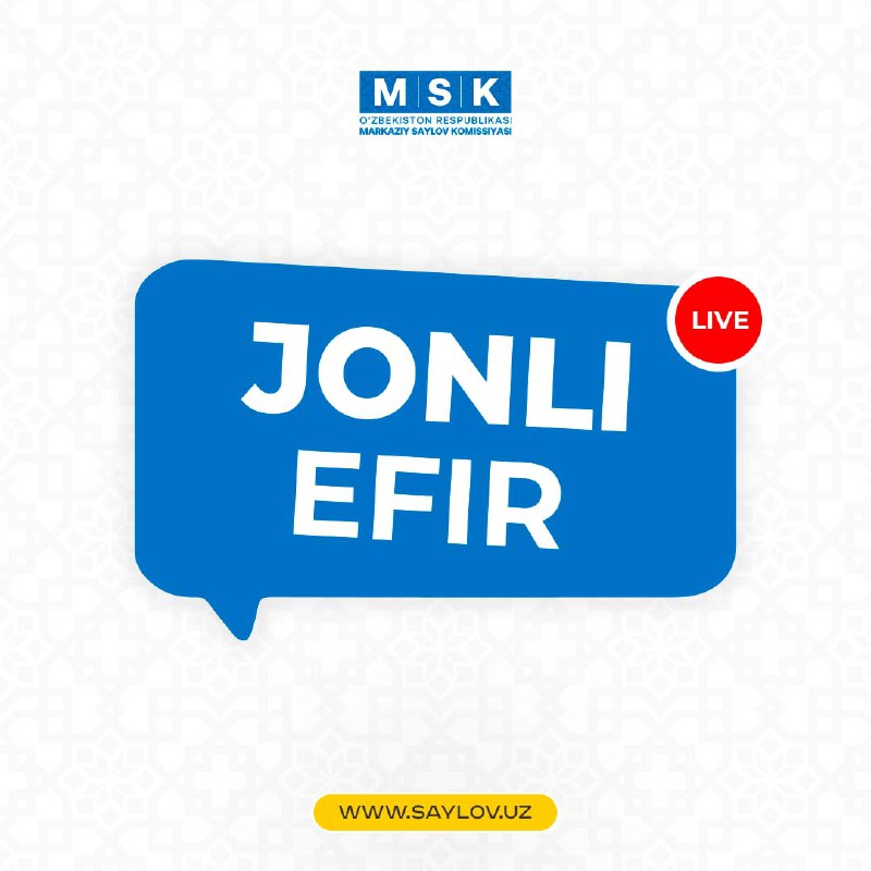 ***🔔*** [#jonli\_efir](?q=%23jonli_efir) [#live](?q=%23live)