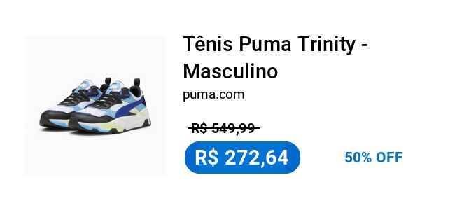 **Tênis Puma Trinity - Masculino**