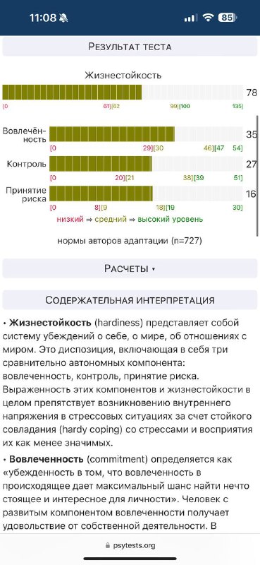 Мой результат )