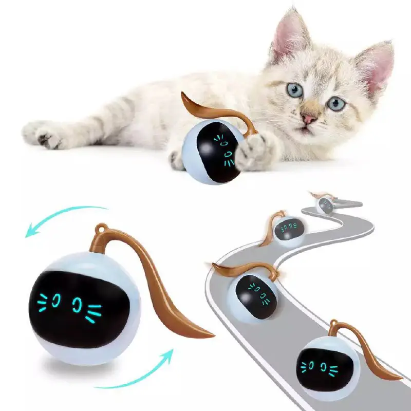 Интерактивная самовращающаяся игрушка для котиков ***❤️*** …