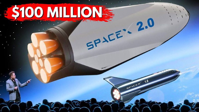 Elon Musk Reveals New Starship V2 …