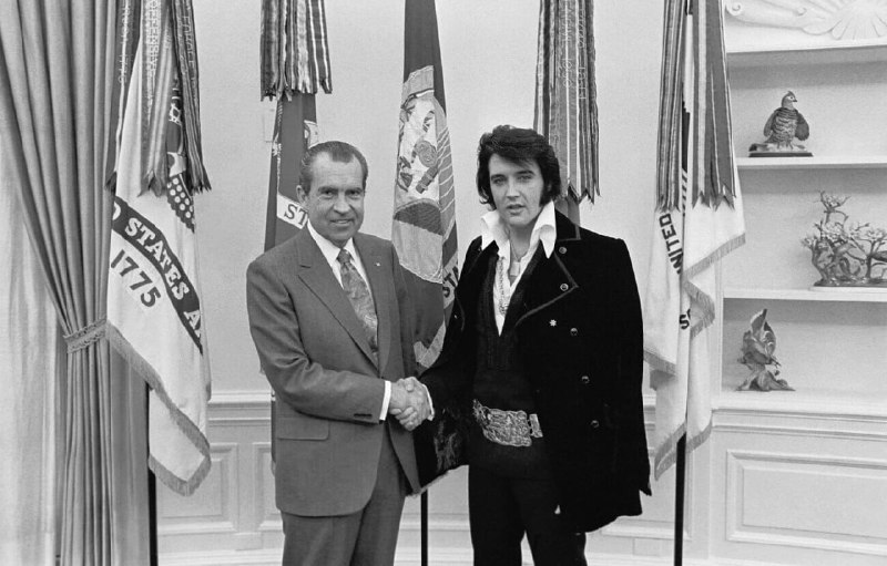 [Cuando Nixon reclutó a Elvis para …