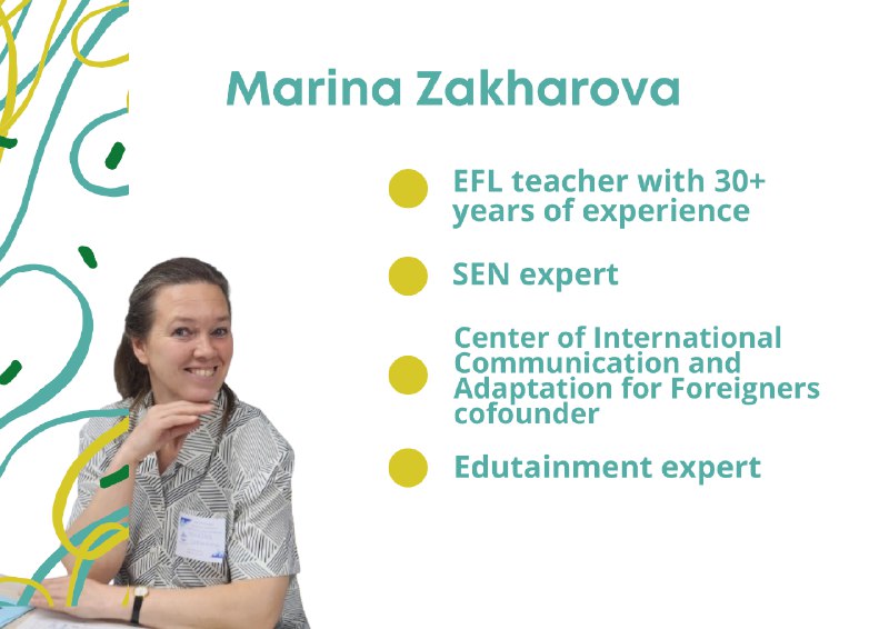 Meet Marina Zakharova, the conference workshop …