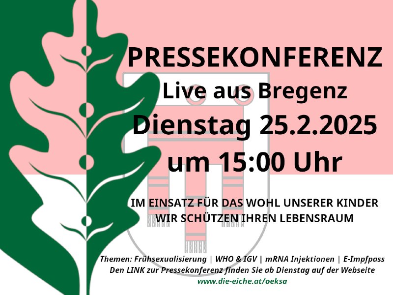 ***🇦🇹*** **DIE PRESSEKONFERENZ - WICHTIGE INFORMATIONEN …