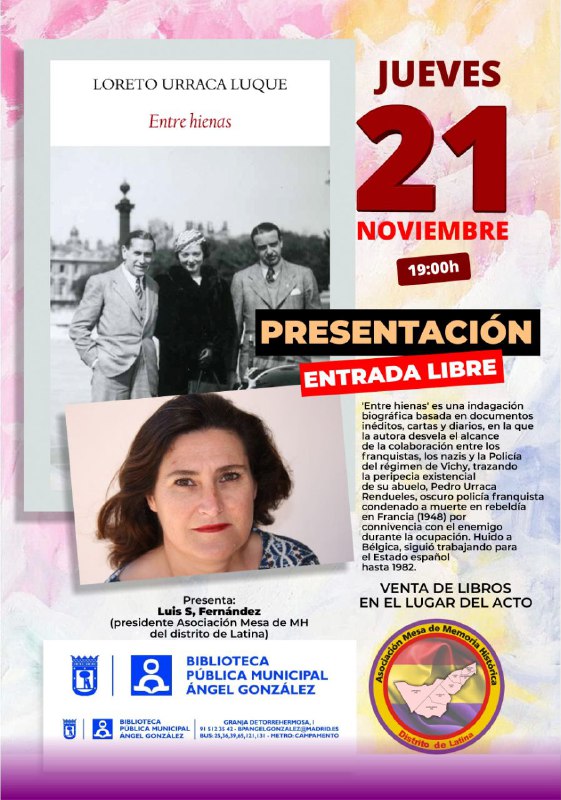 Buenas tardes, nuestra próxima presentación es …