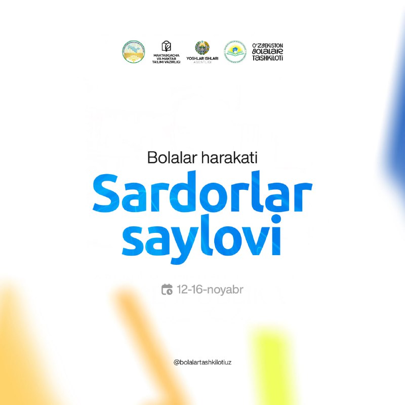 **Sardorlar saylovi start olmoqda**