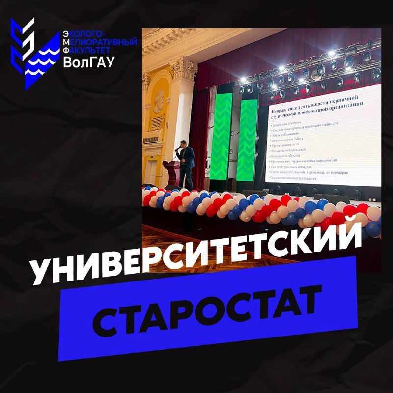 **УНИВЕРСИТЕТСКИЙ СТАРОСТАТ**