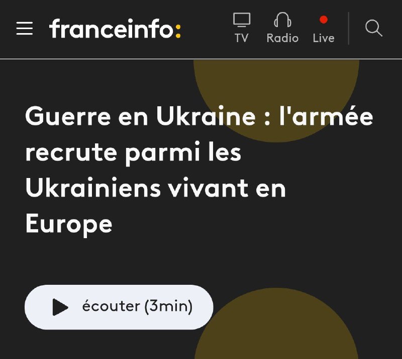 Donc, si j'ai bien compris, l'Europe …