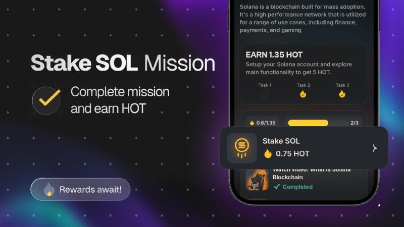 ***🪙*****NEW HOT Mission Alert - Stake …