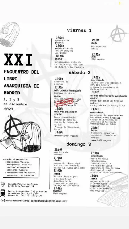 XXI Encuentro del Libro Anarquista de …