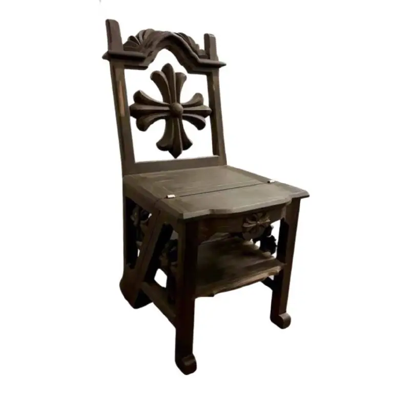 Chrome Hearts Wooden Ornament Chair