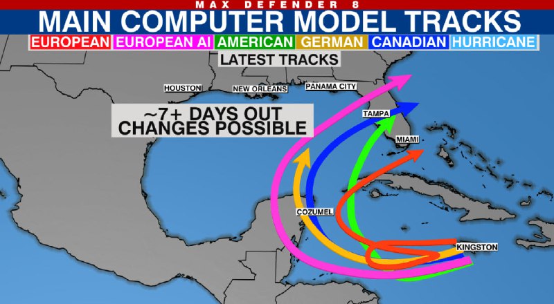 DEVELOPING: The caribbean shows signs of …