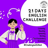 **21 Days English Challenge For Intermediate**ကဲ …