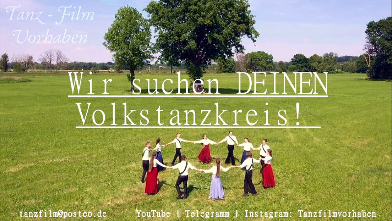 **Volkstanzkreise im "Westen" gesucht**