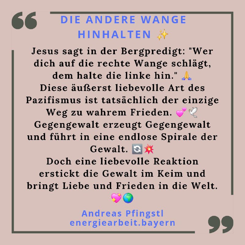 energiearbeit.bayern Andreas Pfingstl Coaching Spiritualität Feinstofflichkeit …