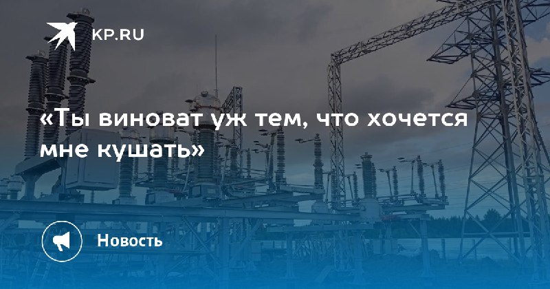 **«Ты виноват уж тем, что хочется …