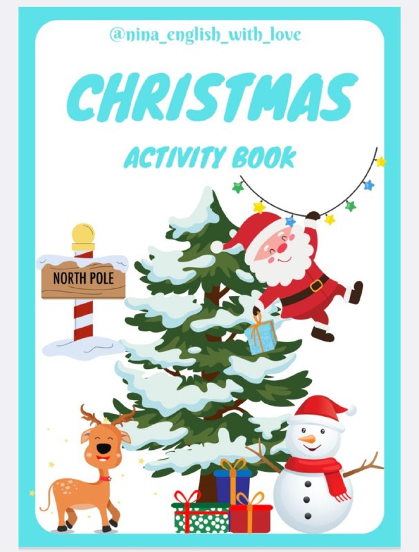 ***🎄***CHRISTMAS ACTIVITY BOOK