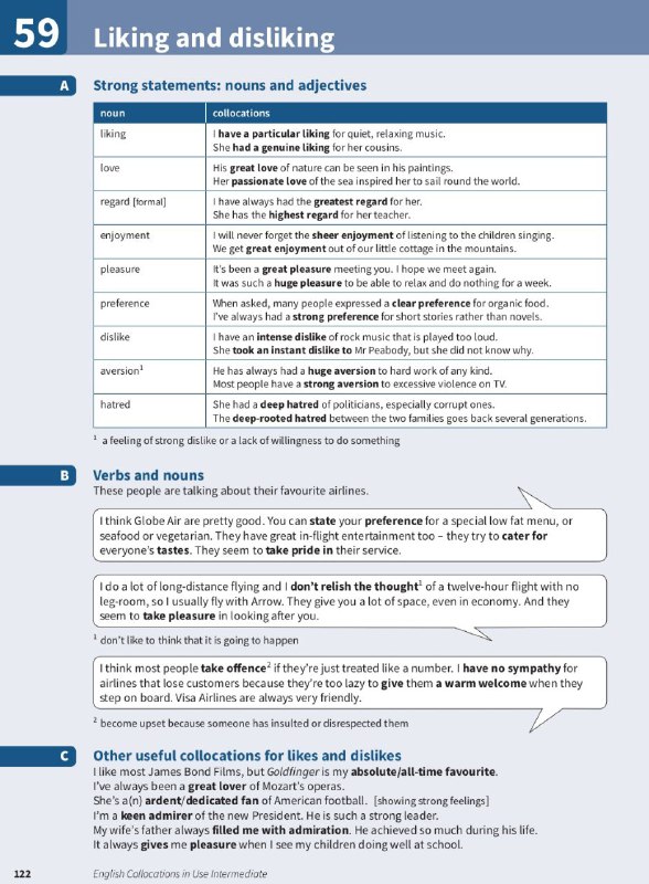 English collocations