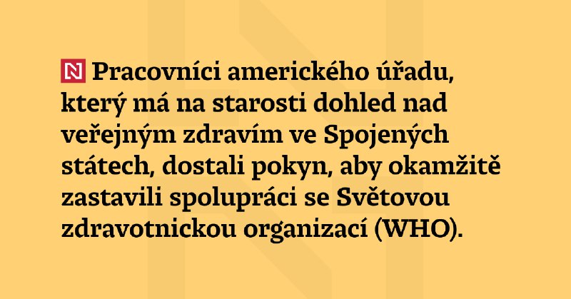 Pracovníci amerického úřadu, který má na …