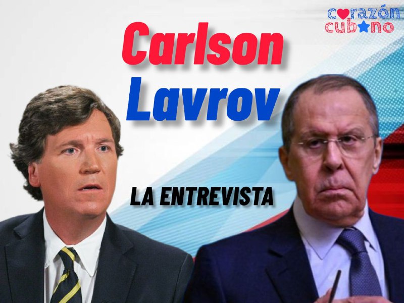 ***🗣******🇺🇸******🇷🇺*** El periodista estadounidense Tucker Carlson …