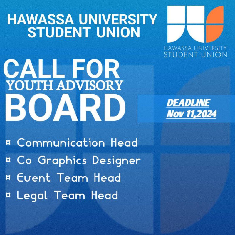 *****🚨******🚨***Youth advisory board** : The Call …