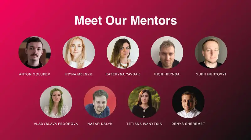 ***⭐️*****Meet our Mentors of Program for …