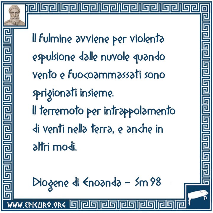 Il fulmine avviene per violenta espulsione …