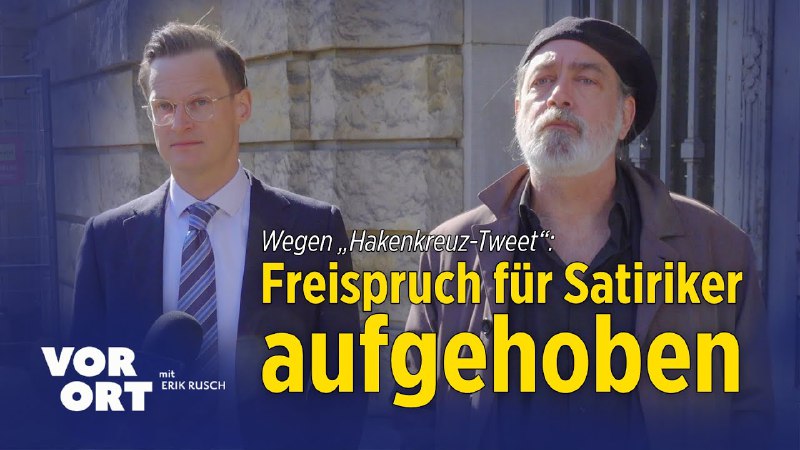 Heute wurde ein anderer Freispruch in …