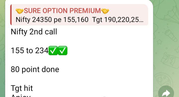 Nifty 2nd call***✅******🤝***