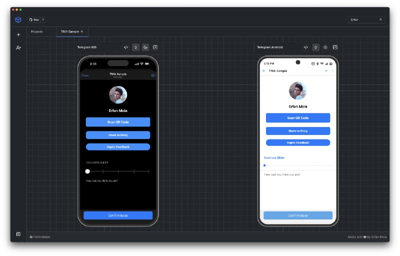 اگه توسعه‌دهنده Mini App های تلگرام …
