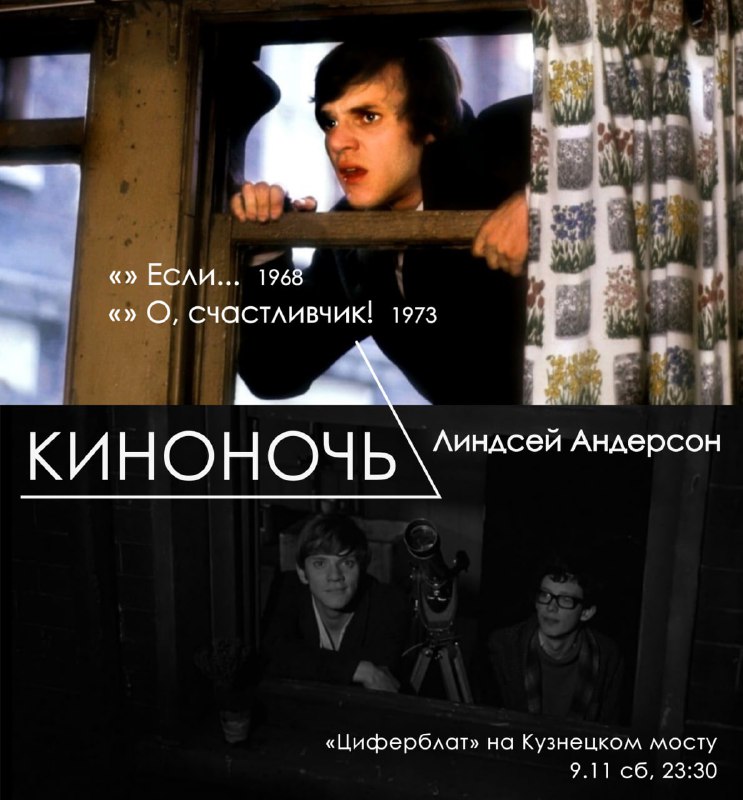 Киноночь. Линдсей Андерсон