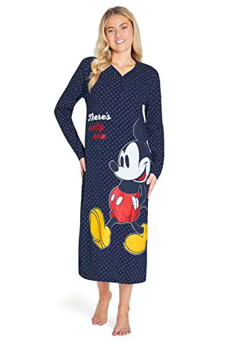 [***💥***](https://m.media-amazon.com/images/I/41klYQRCTJL._SL500_.jpg) **Disney Camicia da Notte Donna Manica Lunga Stitch Mickey Minnie (S, Blu Mickey)**