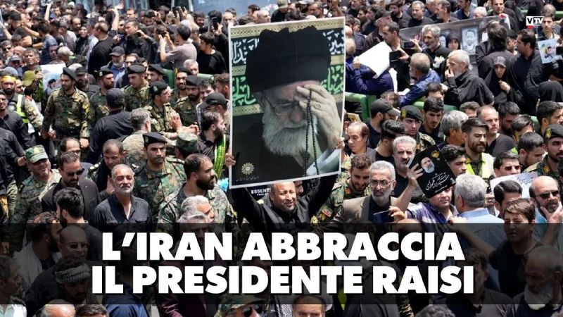 **L'Iran abbraccia il Presidente Raisi**