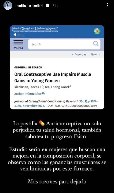 `Post sobre la pastilla anticonceptiva y …