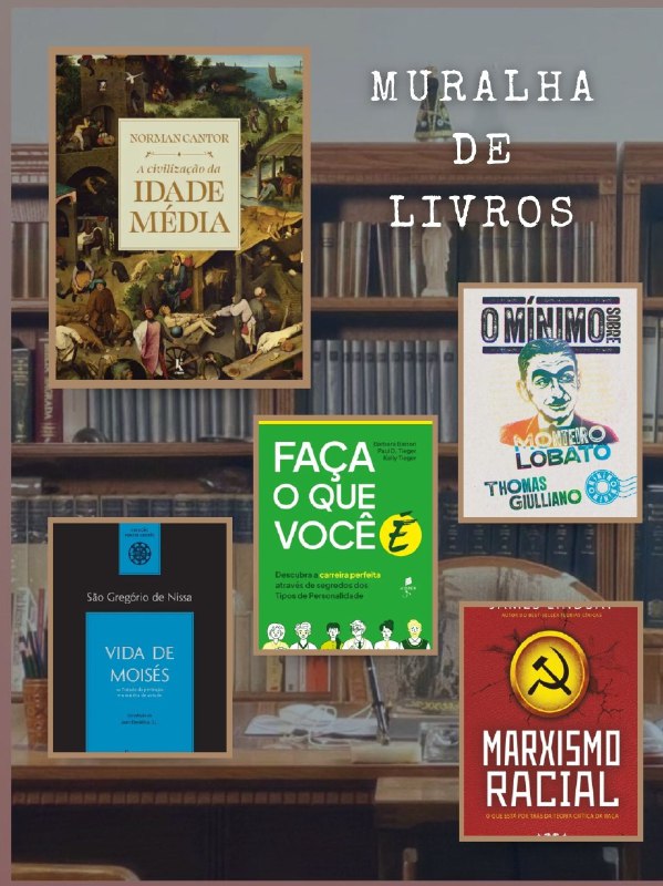 MURALHA DE LIVROS | Entre a …
