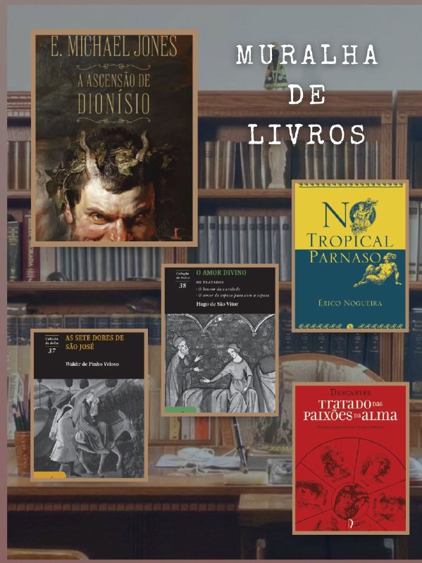 MURALHA DE LIVROS | Dois filósofos, …