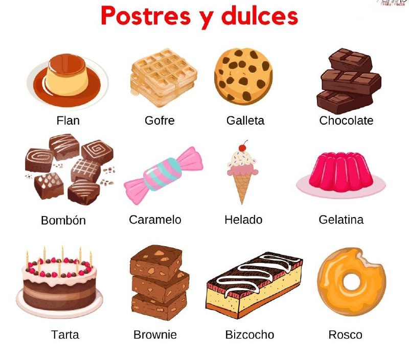 **Postres y dulces**