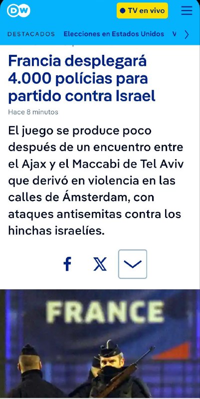 ***🇫🇷*** ***🇮🇱*** | Francia desplegará 4.000 …