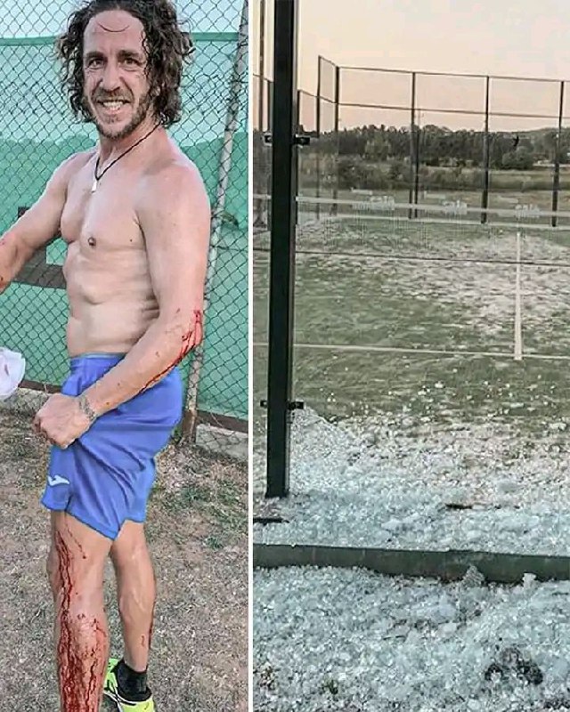 When Carles Puyol shattered the glass …