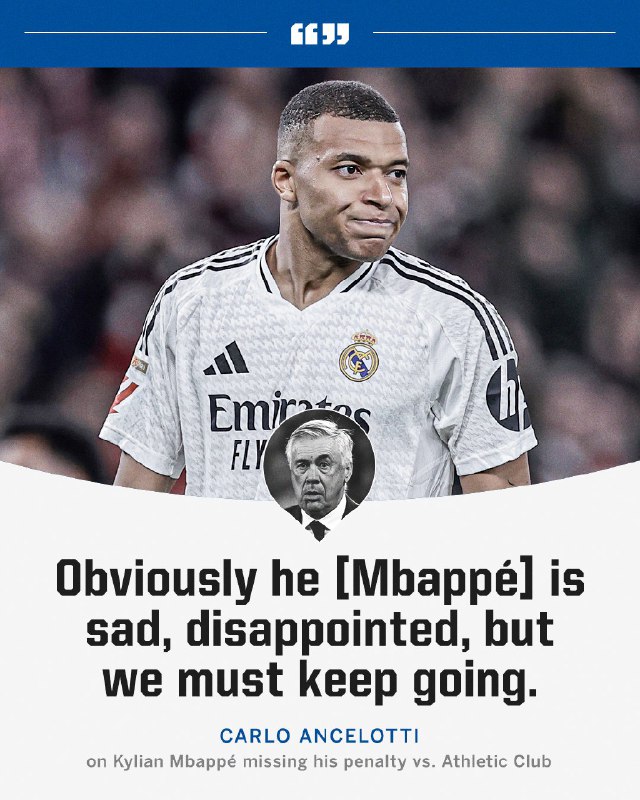 Carlo Ancelotti and Kylian Mbappé spoke …