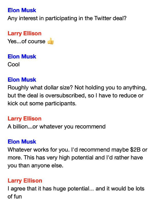 Negotiation technique.