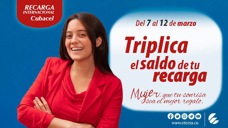 ***📌*** [#Promoción](?q=%23Promoci%C3%B3n) de Recarga Internacional del …